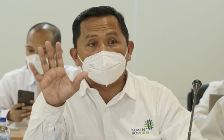 Ahmad Zabadi saat dengar pendapat dengan Komisi XI DPR