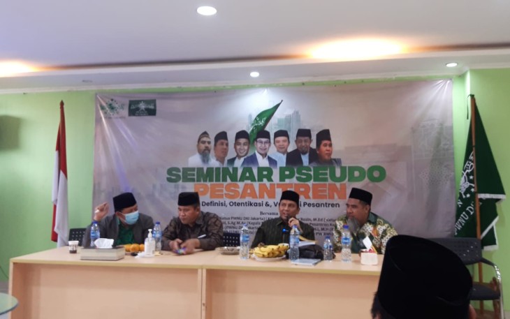 Seminar Pseudo Pesantren di kantor PWNU DKI Jakarta 