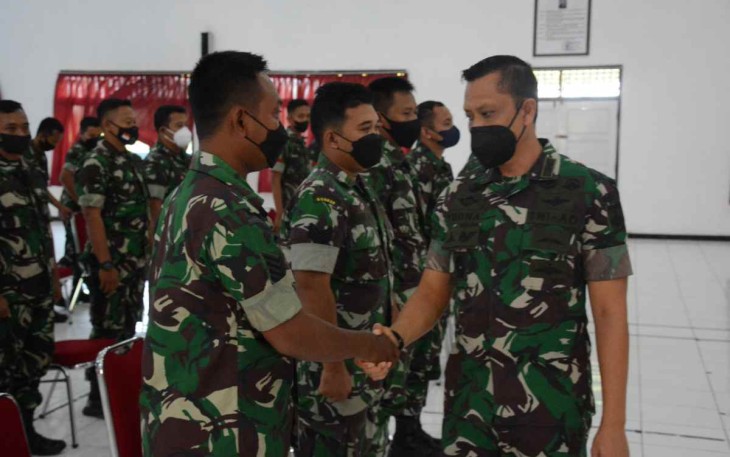 Danrem sambangi prajuritnya usai jam komandan di Makorem