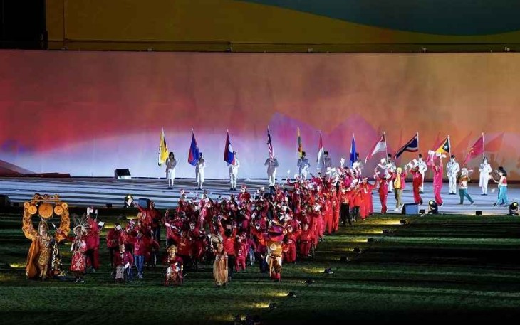 Penutupan ASEAN para games tahun 2022 di Solo