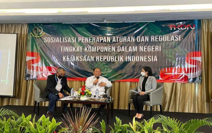 Sosialisasi penggunaan produk dalam negeri guna penerapan TKDN di lingkungan Kejaksaan RI