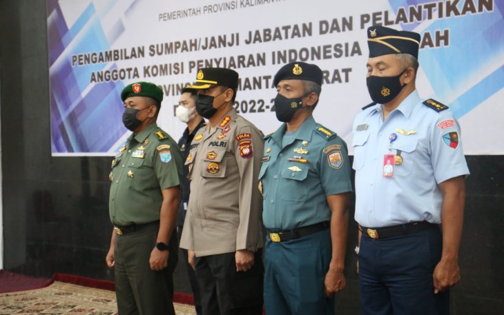  Pelantikan Pengurus KPID Kalbar Periode 2022 - 2025