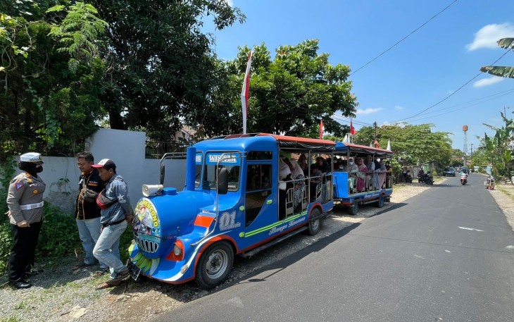 Kasatlantas Polres Pati turun langsung tindak tegas kereta kelinci