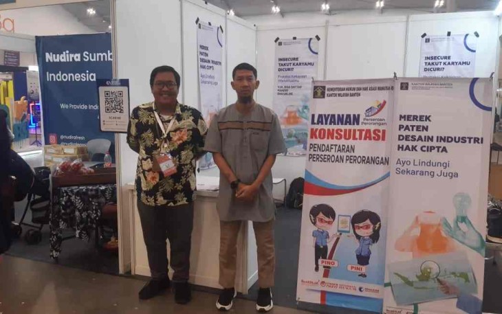 Konsultasi pendaftaran kekayaan intelektual dan perseroan perseorangan Kanwil Kemenkumham Banten 