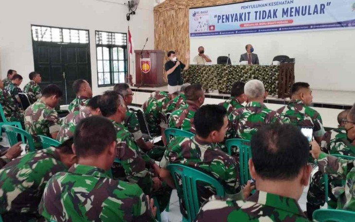 Penyuluhan kesehatan prajurit Kodim 0720/Rembang