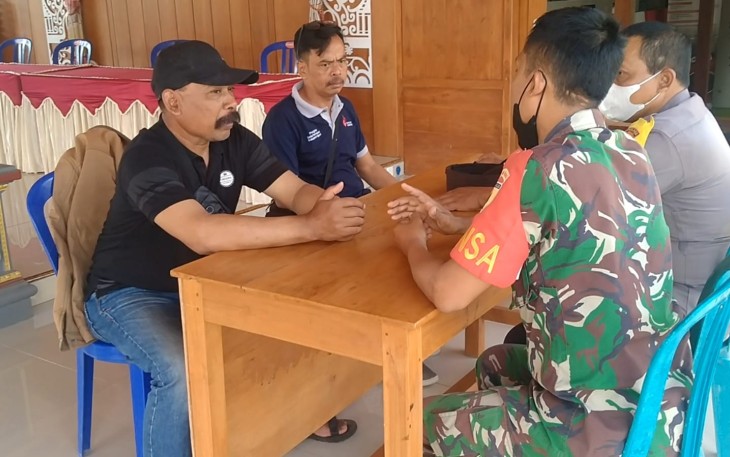 Serda Joko bersama warga binaannya
