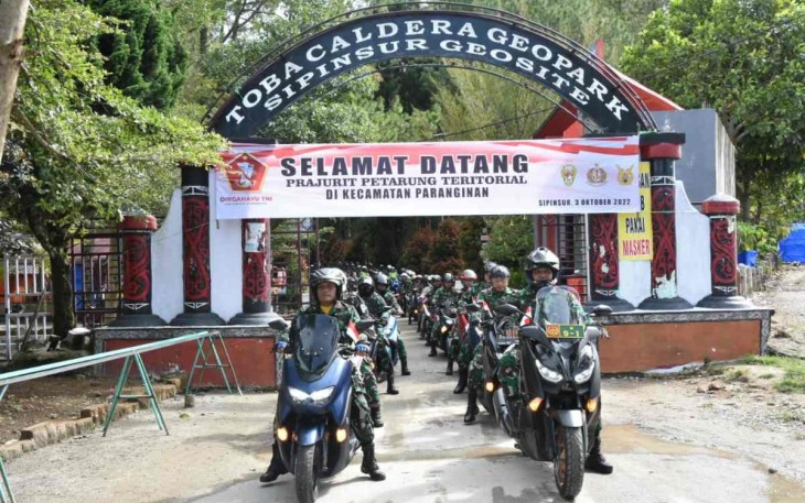 Touring Tanpa Batas dan Baksos Prajurit Petarung Korem 023/KS