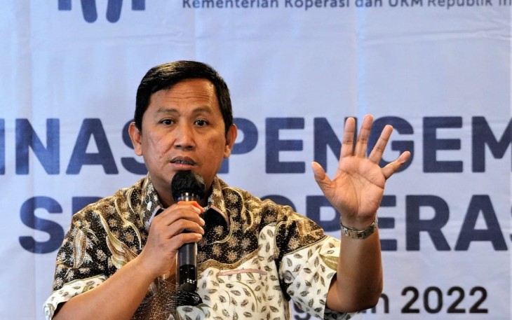 Deputi bidang Perkoperasian KemenKopUKM Ahmad Zabadi
