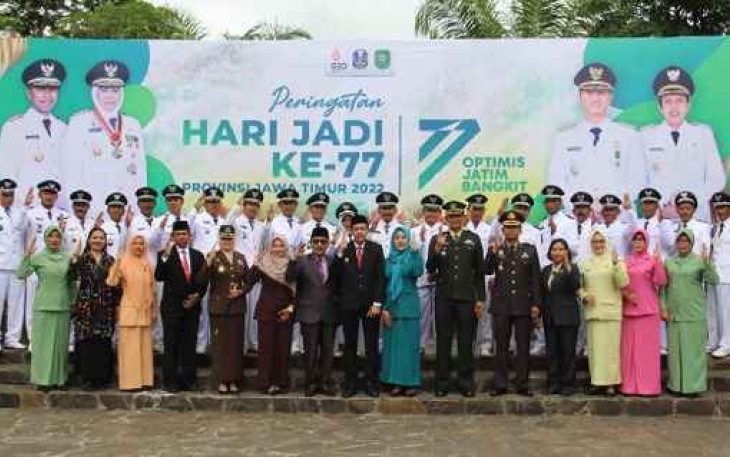Peringatan Hari Jadi Ke-77 Provinsi Jawa Timur