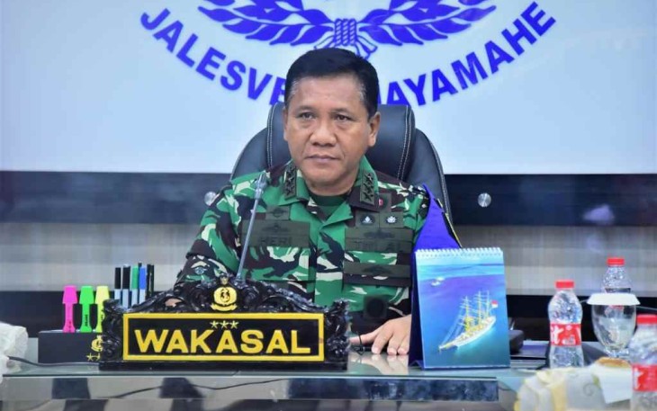 Wakasal Laksdya TNI Ahmadi Heri Purwono