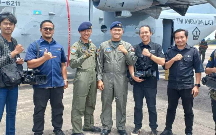 Patroli udara Natuna Utara