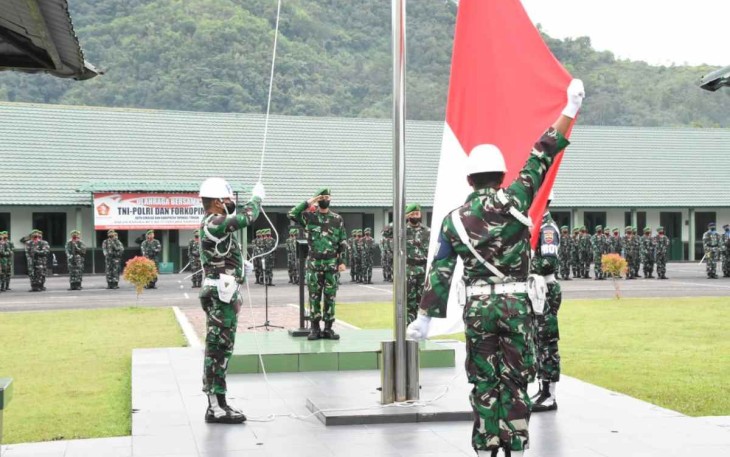 Upacara Bendera Korem 023/KS