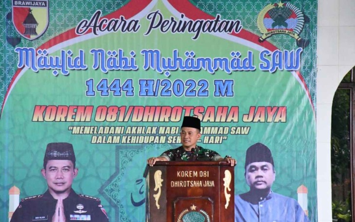 Danrem 081/DSJ Kolonel Inf Deni Rejeki 