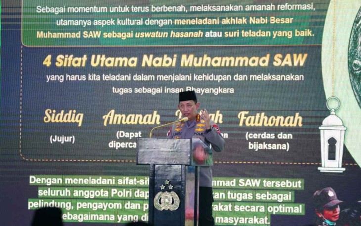 Kapolri Jenderal Listyo Sigit Prabowo 