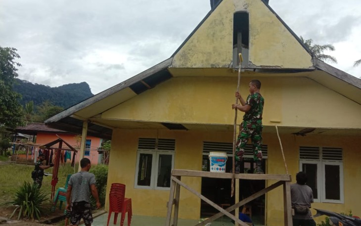 Pengecetan gereja perbatasan 