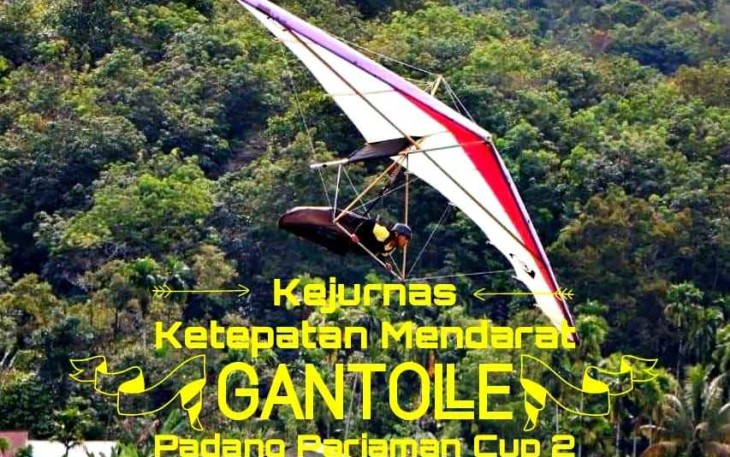 Kejuaraan Gantole di Gunung Kanter Padang Pariaman 