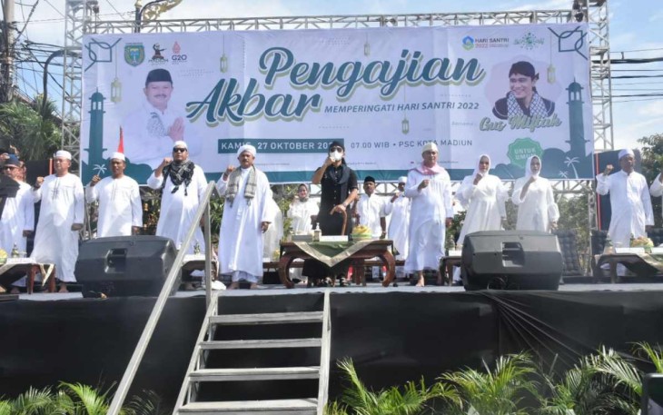 Peringatan hari Santri Nasional di Kabupaten Madiun 