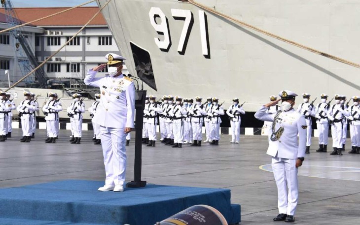 Upacara bendera hari Sumpah Pemuda Ke-94 di Kolinlamil 