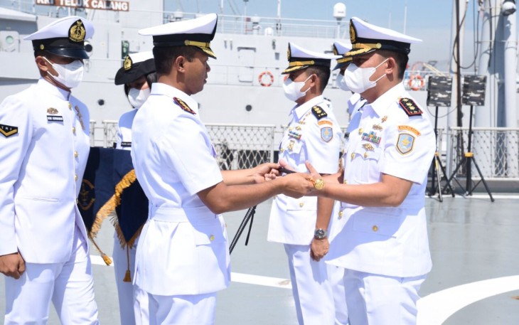 Pelantikan Komandan KRI Jajaran Kolinlamil 