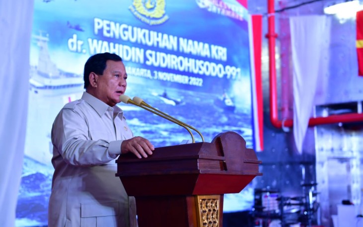 Menhan Prabowo Subianto 