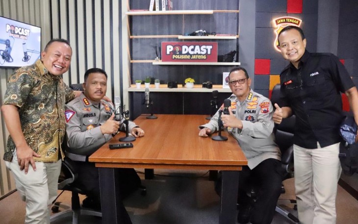 Studio Podcast Polisine Jateng