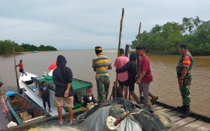 Komsos bersama nelayan binaan