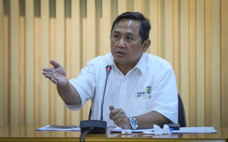 Ahmad Zabadi saat memberikan keterangan pers di Jakarta 