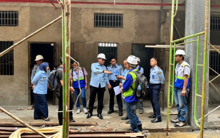 Progres pembangunan lapas Cilegon mencapai 80%