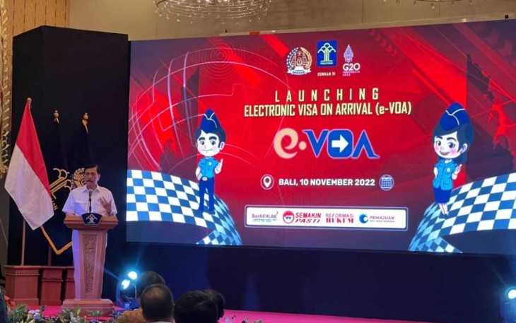 Kemenkumham Luncurkan Aplikasi e-VOA