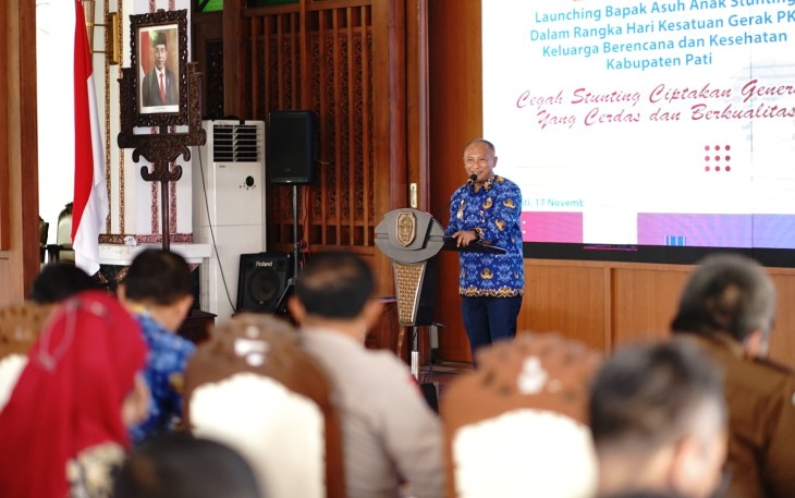 Peluncuran program bapak asuh anak stunting