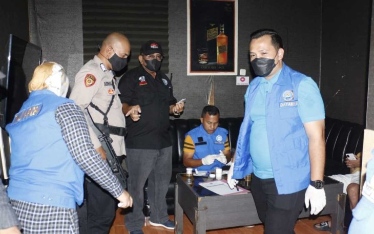 Operasi razia tempat hiburan malam 