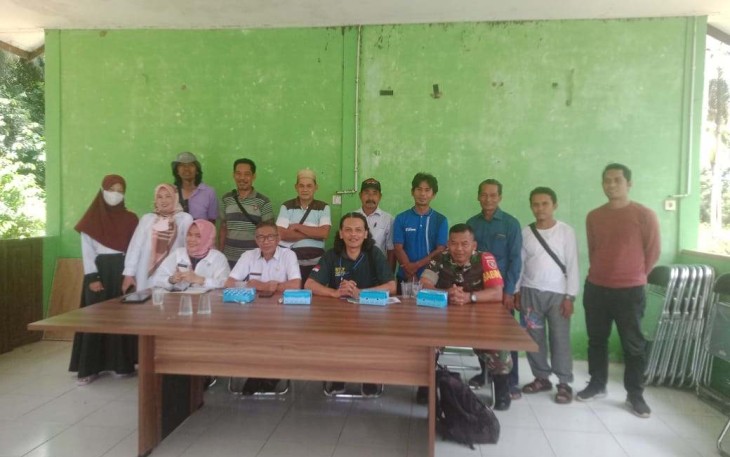 Sosialisasi Pengambilan Data Pekerjaan Pembuatan Peta Tematik Pertanahan dan Ruang