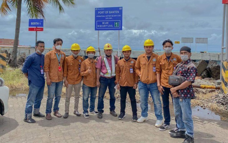 Peserta Diklat Tally Mandiri di Cilegon Banten