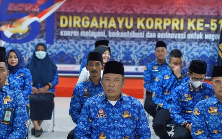 Peringatan HUT Korpri Ke 51 di Lapas Cilegon 