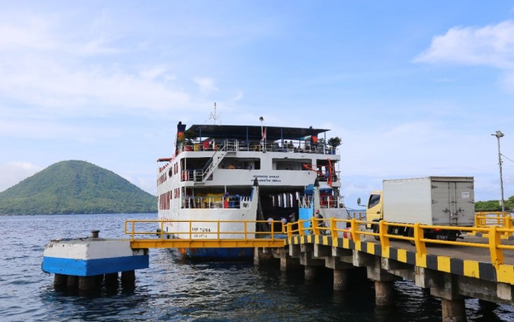 Konektivitas Kapal Penyeberangan di Maluku Utara 