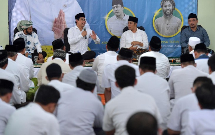 Istighosah dan Mengaji Bersama Gus Kautsar di Masjid Al-Muhajirin, Kemendesa PDTT, Jakarta, Rabu (30/11/2022).