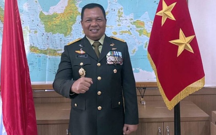 Pangdam V Brawijaya Mayjen TNI Farid Makruf