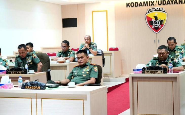 Pangdam IX Udayana Mayjen TNI Sonny Aprianto 