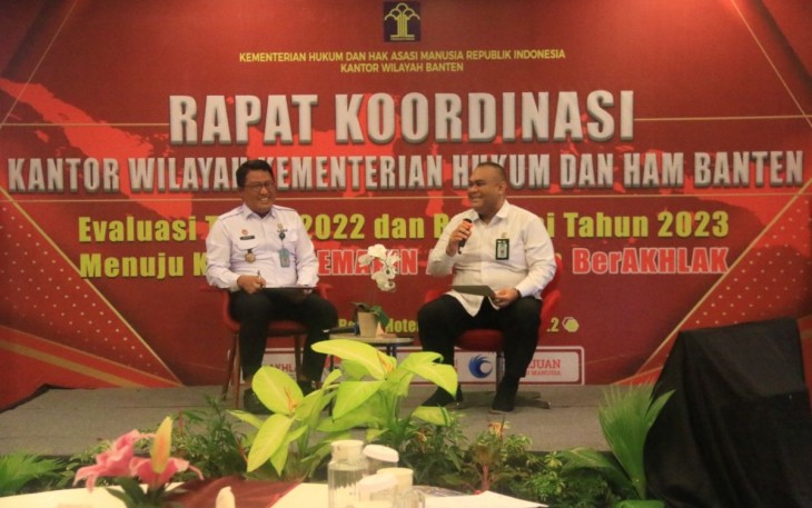 Rakor Kemenkumham Banten