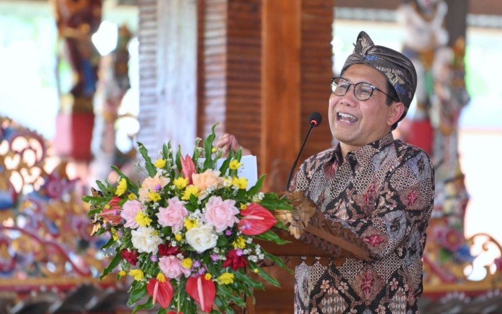 Gus Halim saat memberikan sambutan 