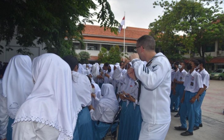 Latma CARAT 2022 bersama US Navy dan US Marine Corps di Surabaya, Senin (12/12)