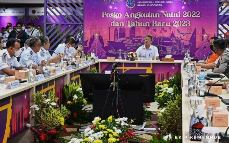Posko Pemantauan dan Pengendalian Transportasi Kementerian Perhubungan 