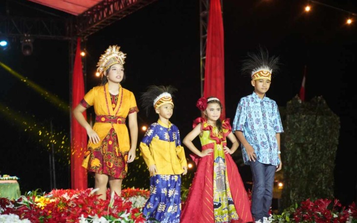 Batik Khas Papua Meriahkan HUT ke 6 Kodam Kasuari