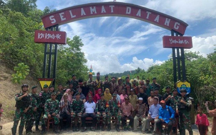 Gapura Masyarakat Distrik Yembun 