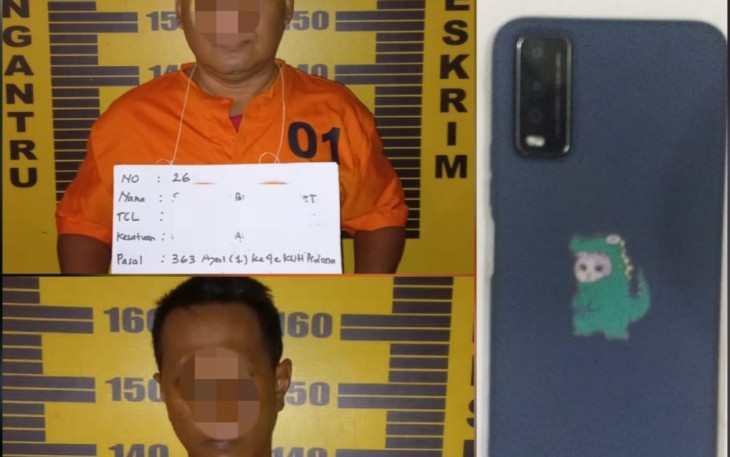 Dua pencuri uang dan HP di Tulungagung, berhasil ditangkap Polisi
