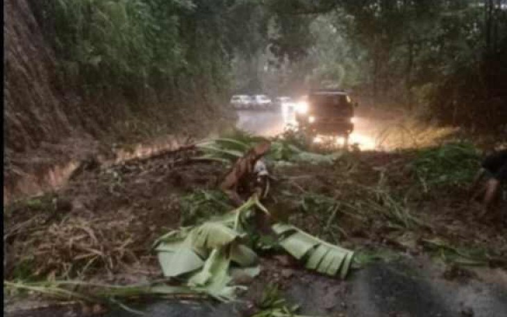 Tanah longsor di Kabupaten Gowa