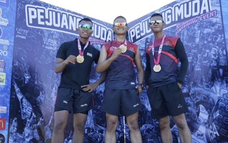 Taruna Akmil Meriahkan Pejuang Muda Running Event 2022