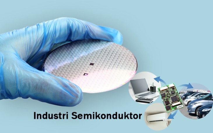 Ilustrasi Industri Semikonduktor.