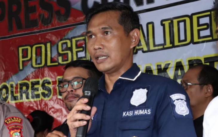 Kasi humas Polres Metro Jakarta Barat Kompol Moch Taufik Iksan