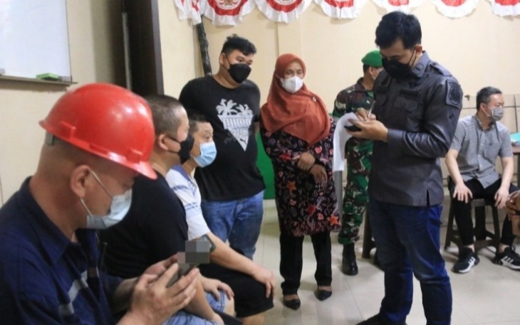Operasi Gabungan Pengawasan Orang Asing Sasar Dua Perusahaan di Kabupaten Tangerang